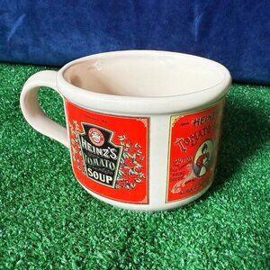 Heinz Soup Bowl Ceramic Oversized Large Cup MUG with Handle Vintage Style 28 oz